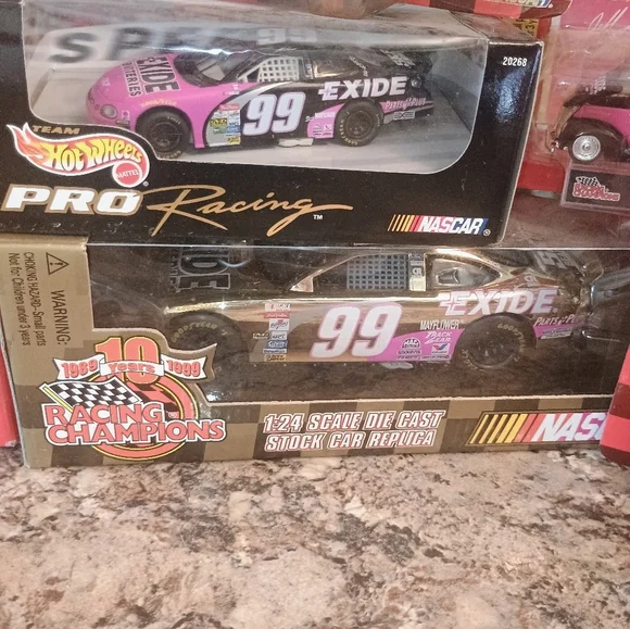 Racing champion  NASCAR Exide Battery Promo Entire Collection Mint In Box - Picture 5 of 6